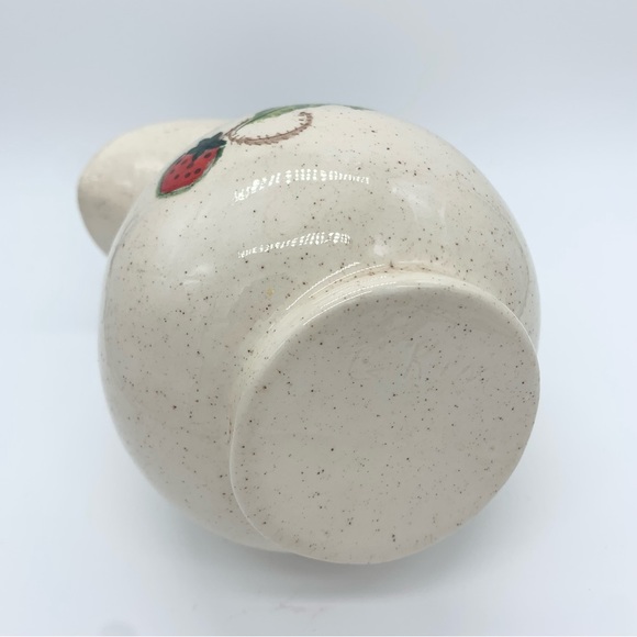 Vintage Hand Painted Strawberry Pitcher - Picture 6 of 6